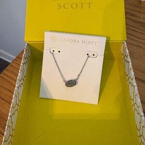 Kendra Scott Silver Chain Necklace